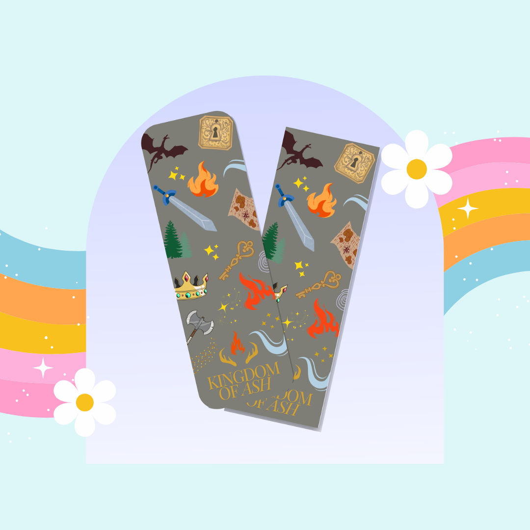 Kingdom of Ash Inspired Bookmark