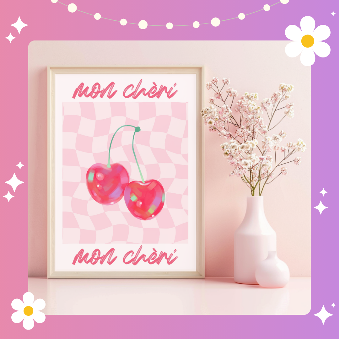 Mon Cheri Art Print