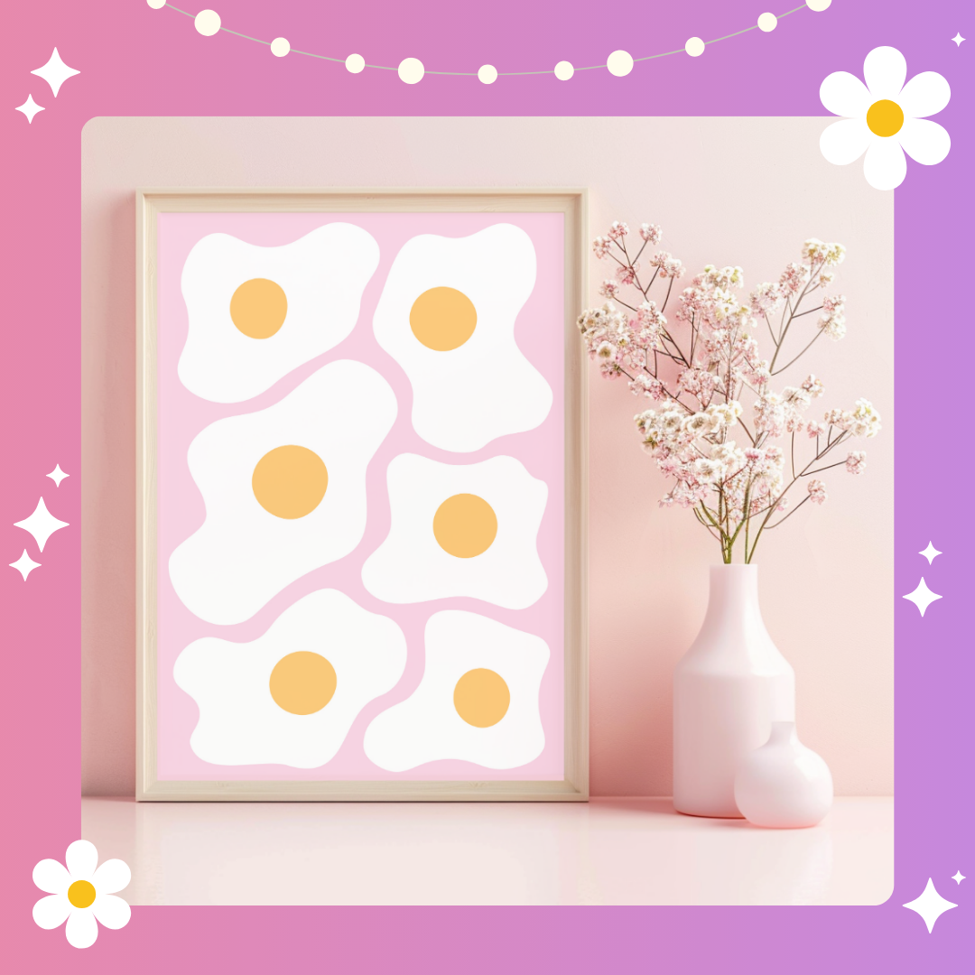 Eggs Art Print