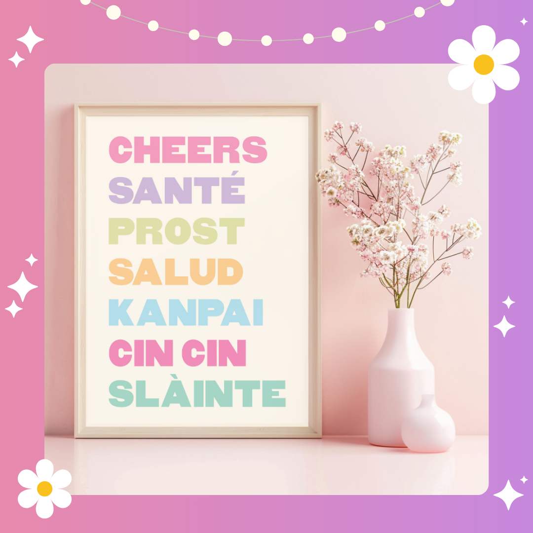 Cheers Art Print