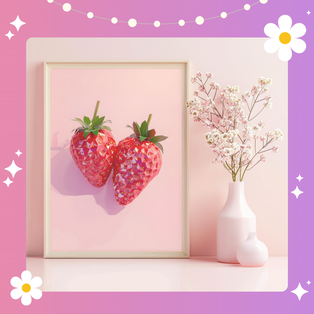 Strawberry Art Print