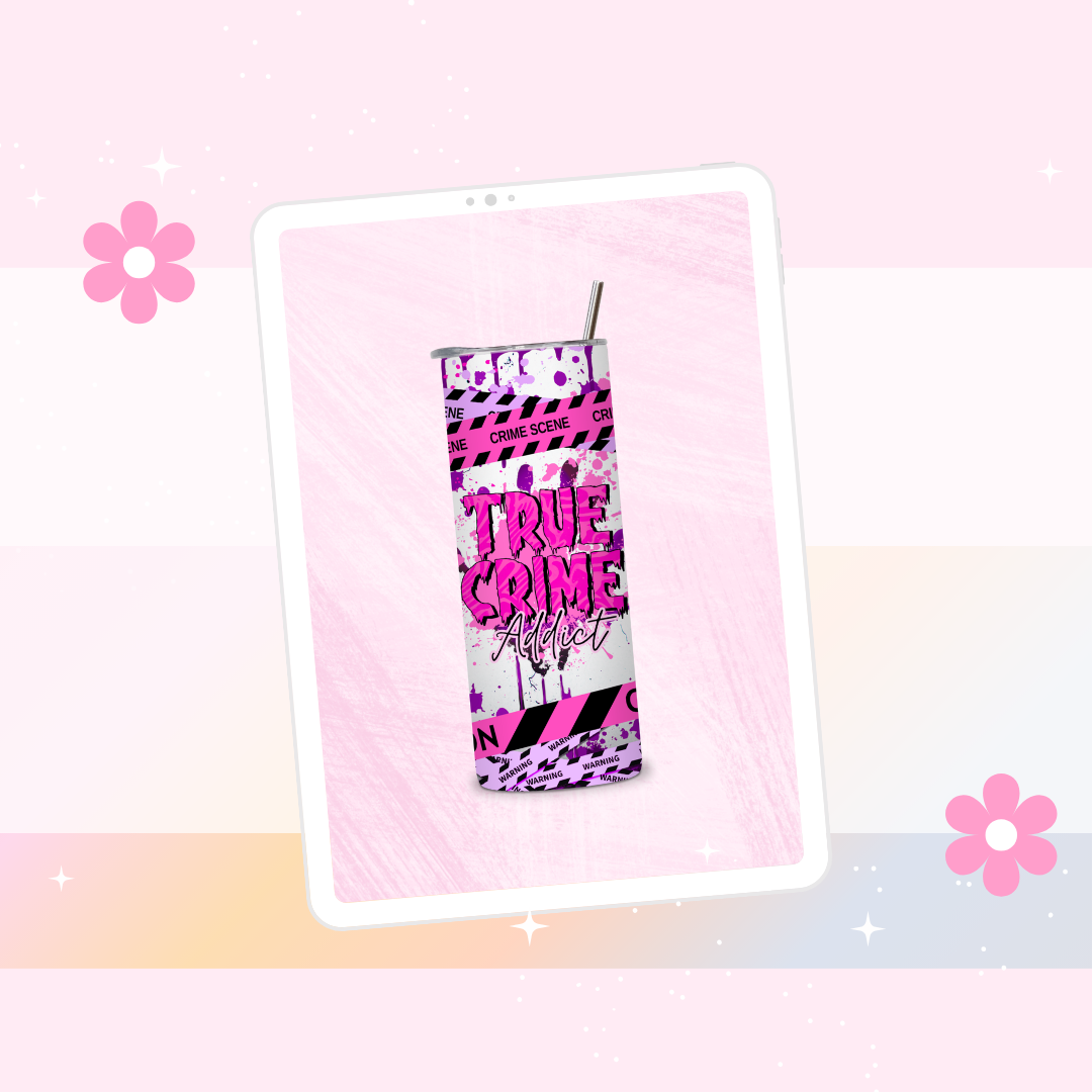 True crime drinks tumbler