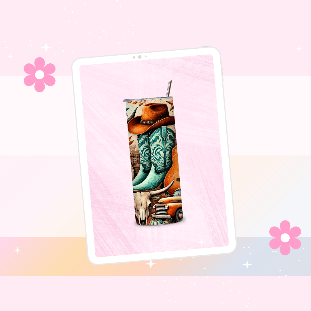 Western drinks tumbler