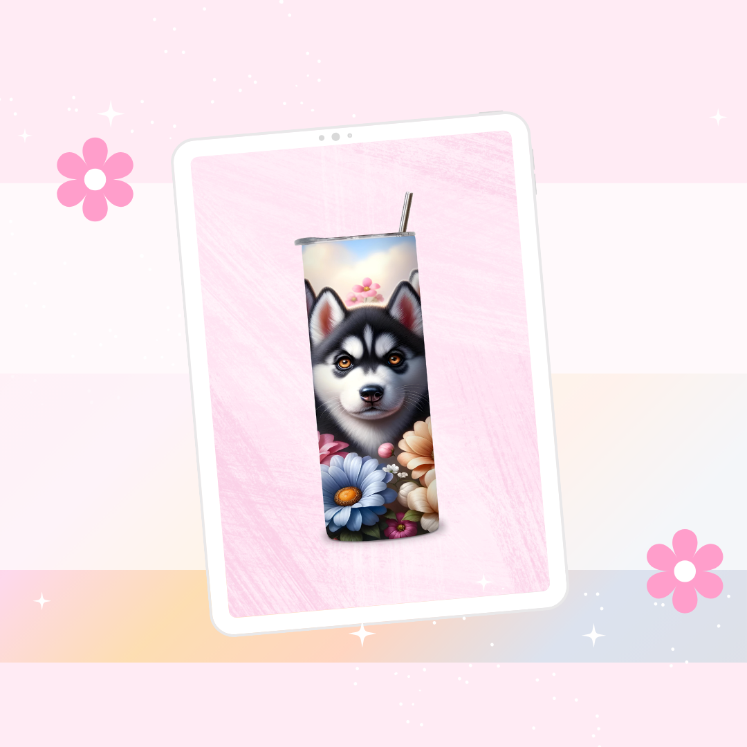Wolf trio drinks tumbler