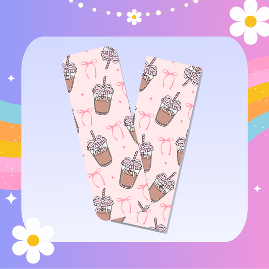 Iced coffee bookmark