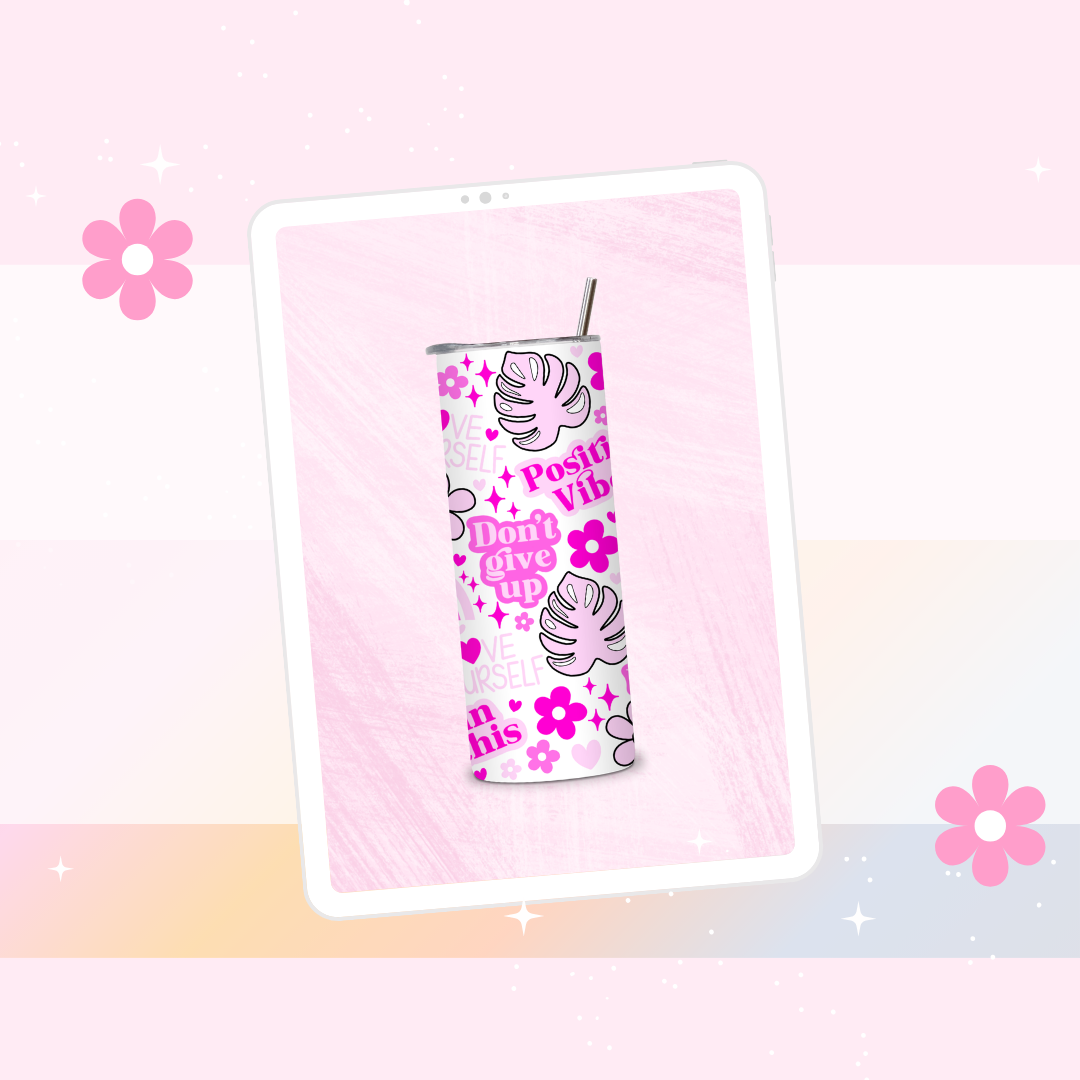 Dont give up drinks tumbler