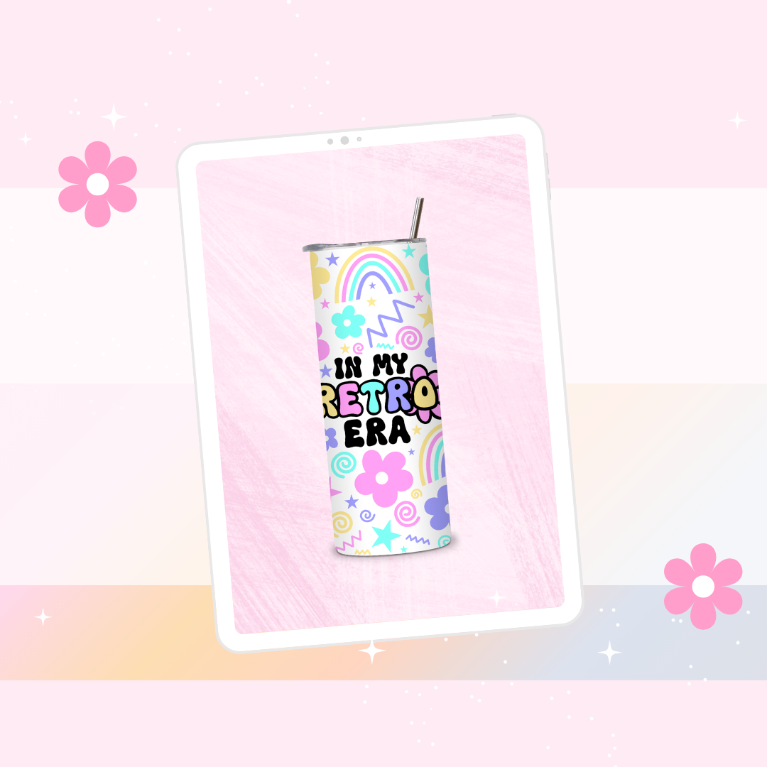 In my retro era drinks tumbler