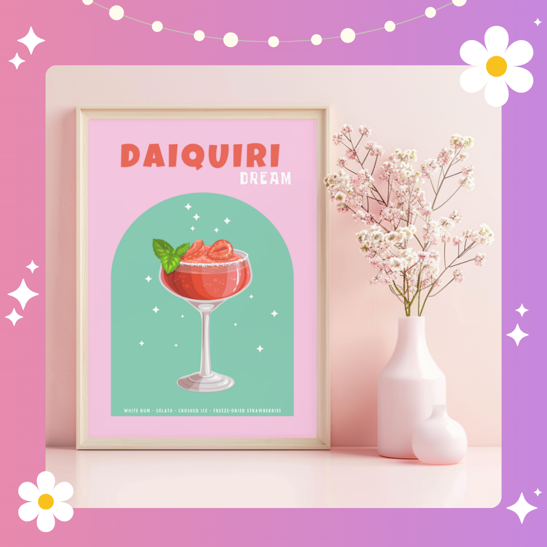 Daiquiri dream Art Print