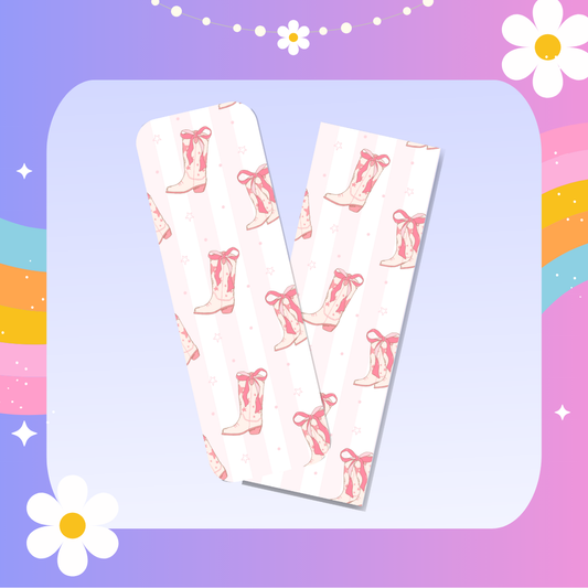 Cowboy boots bookmark