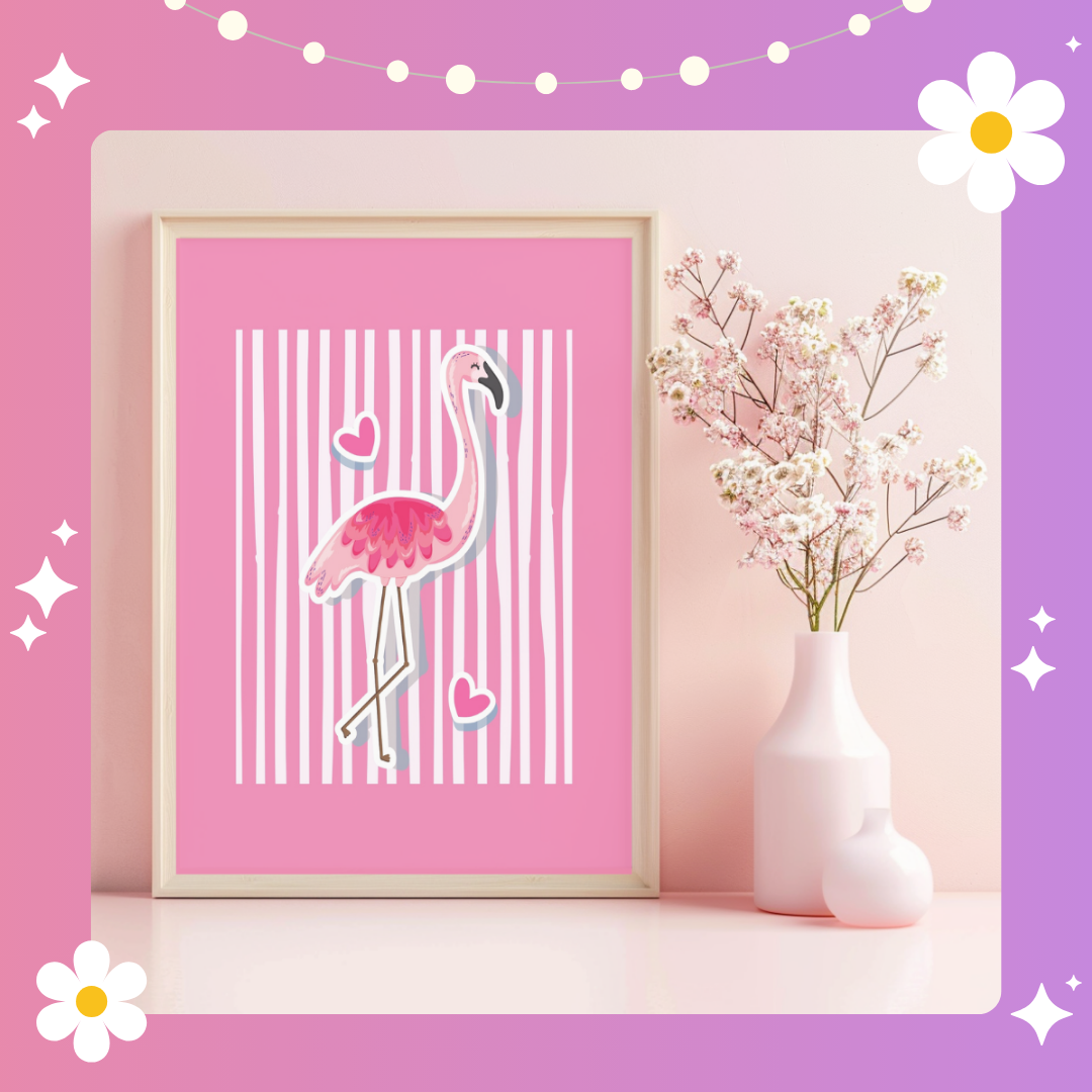 Flamingo Art Print