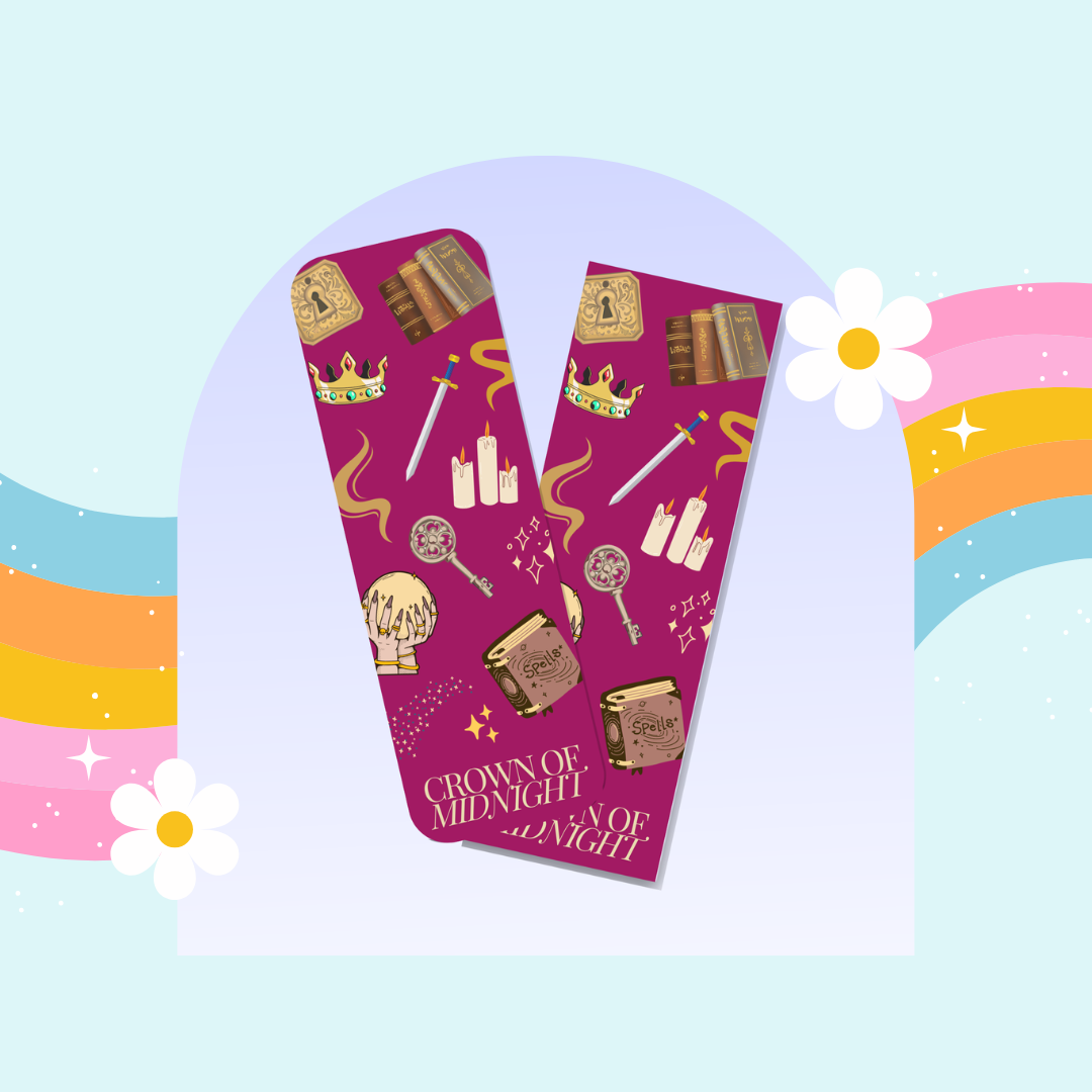Crown of midnight Inspired Bookmark