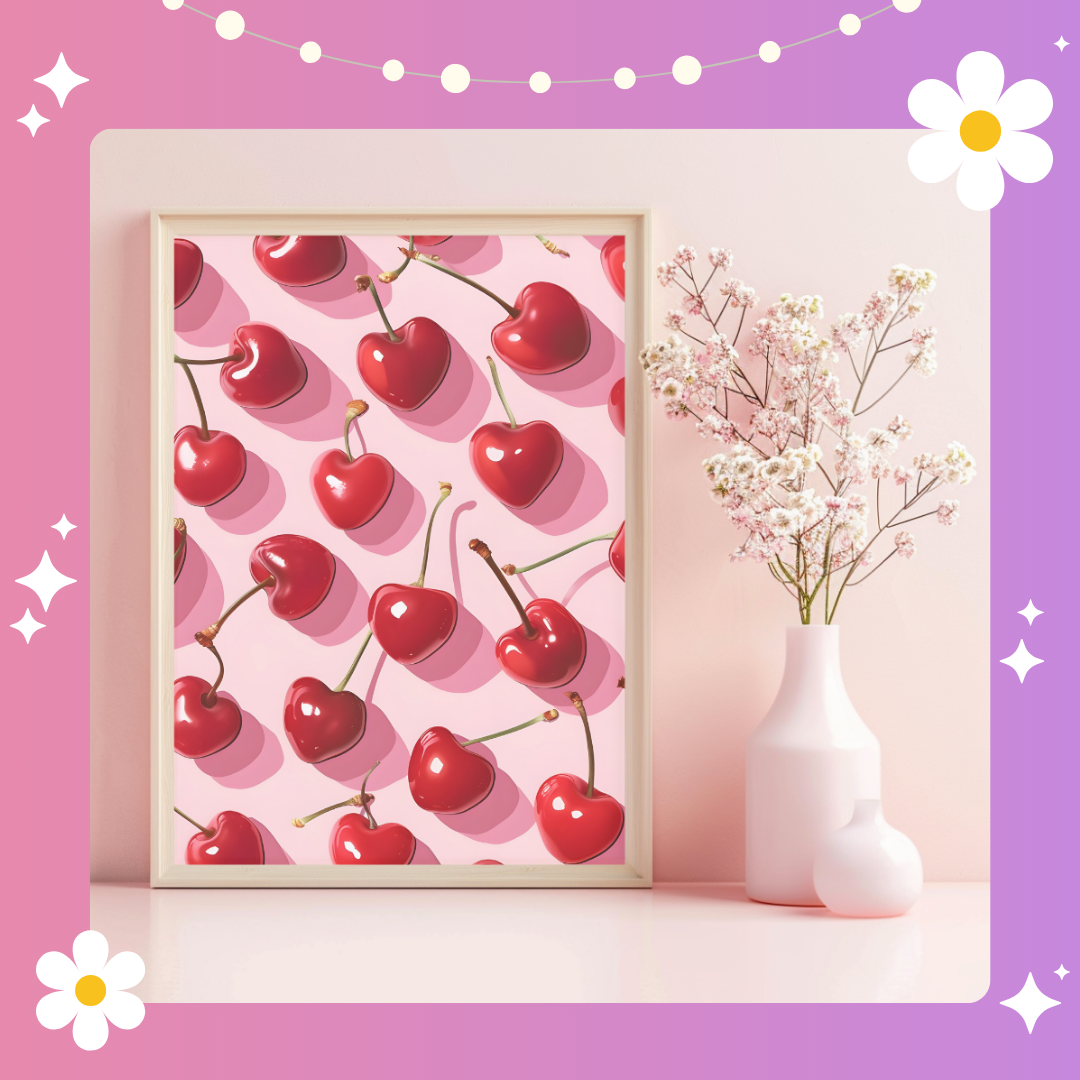Cherries Art Print