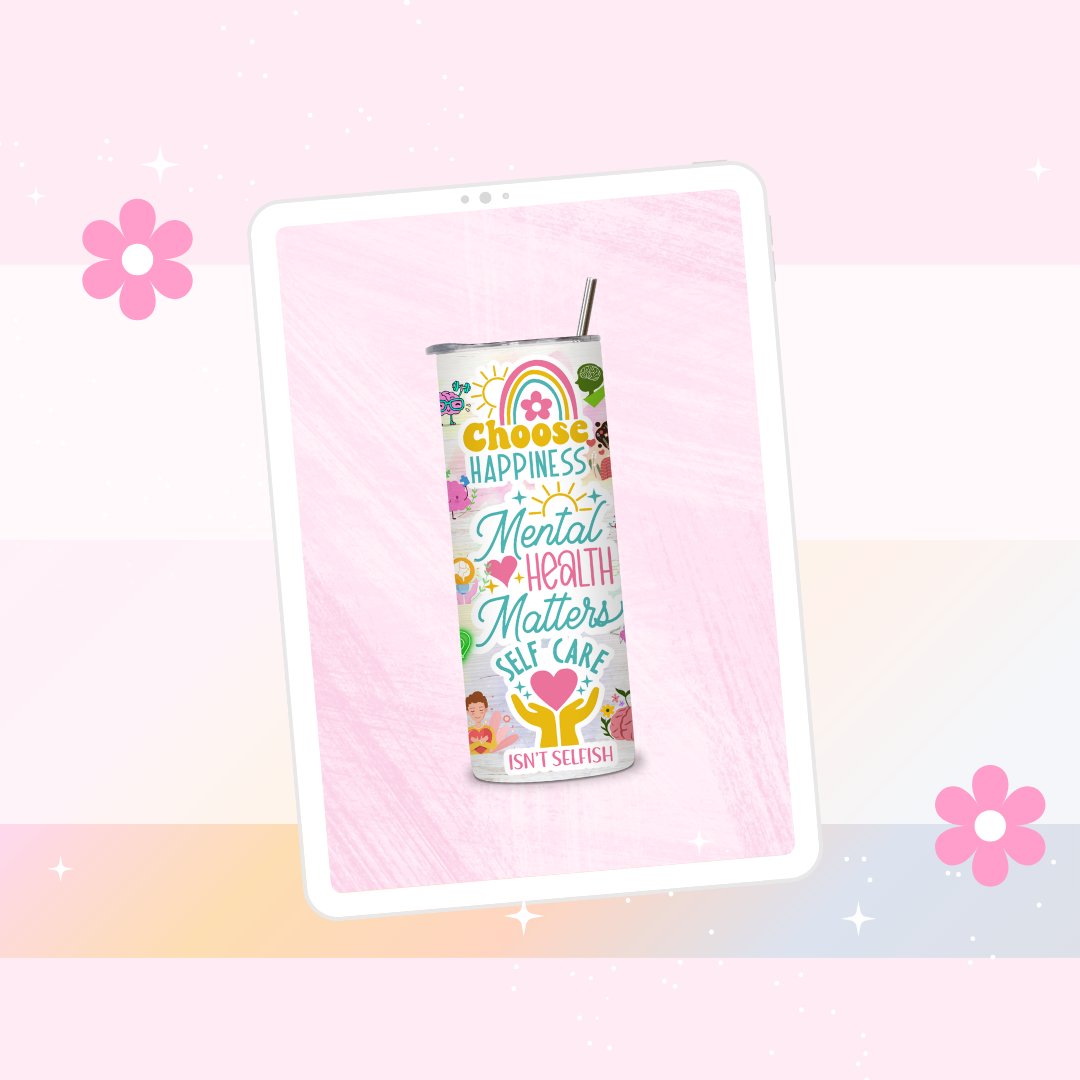 Mental health matters drinks tumbler