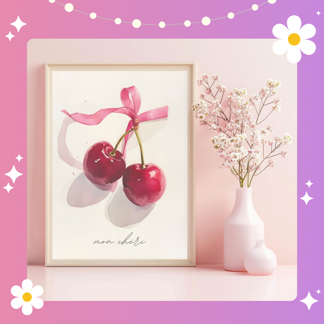 Cherry Art Print