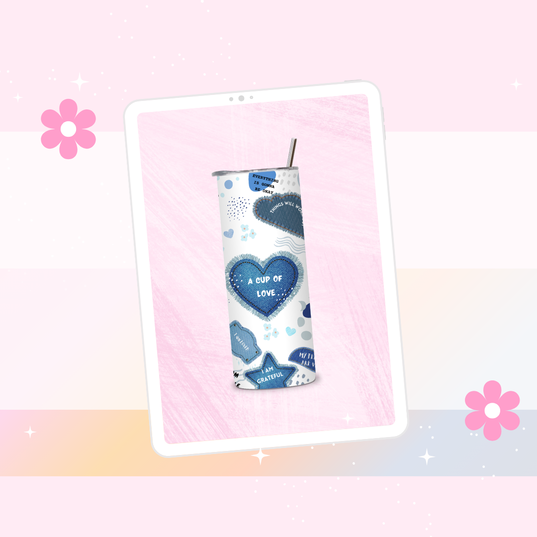 Cup of love drinks tumbler