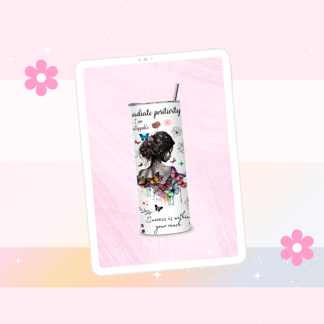 Radiate positivity drinks tumbler
