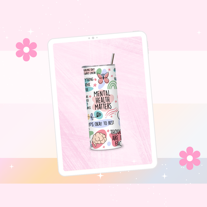 Mental Health matters drinks tumbler