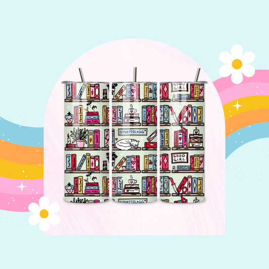 Smut Bookshelf drinks tumbler