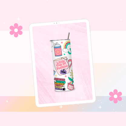 Little cup of positivity drinks tumbler
