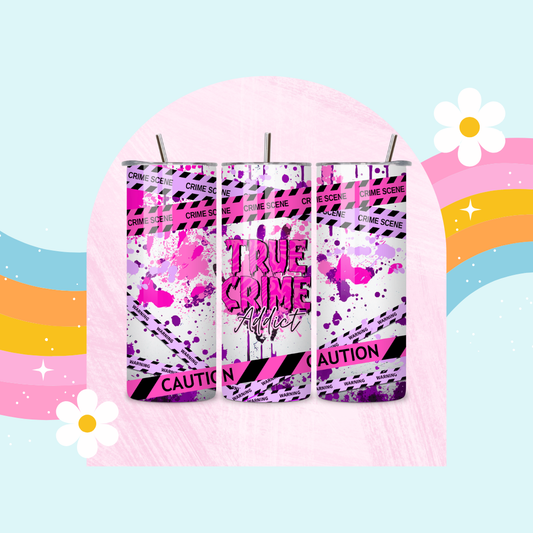 True crime drinks tumbler