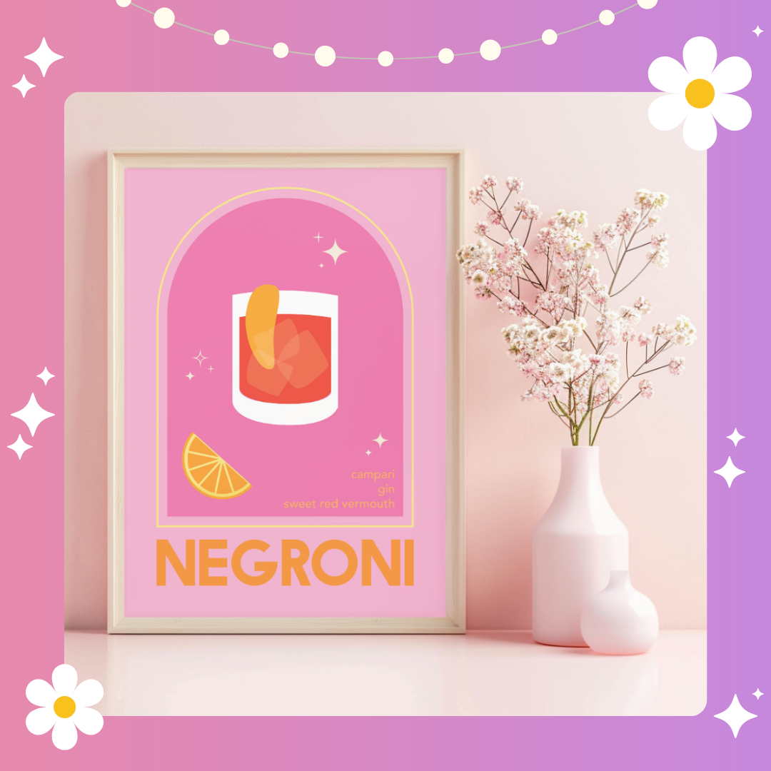 Negroni Art Print