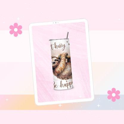 Dont worry be happy drinks tumbler