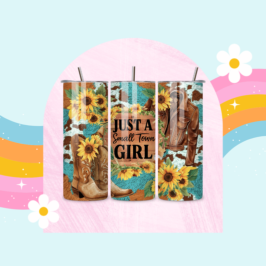 Just a country girl drinks tumbler