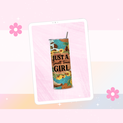 Just a country girl drinks tumbler