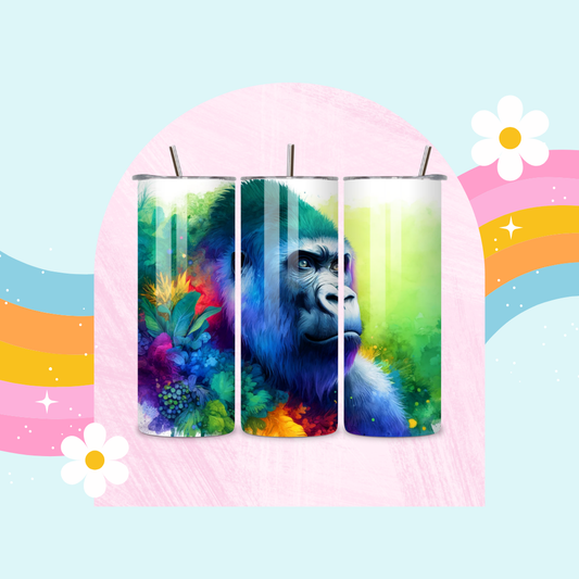 Gorilla drinks tumbler