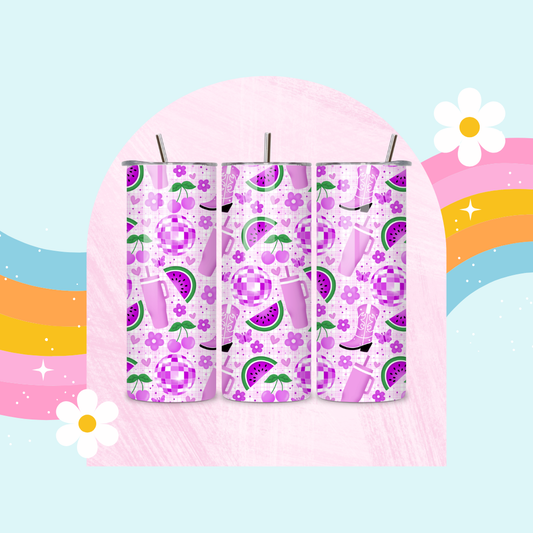 Watermelon Stanley pattern drinks tumbler