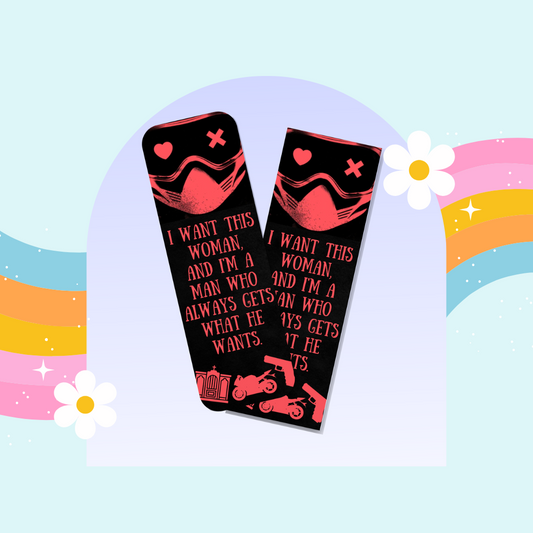 Into Darkness Series - Caught Up Bookmark