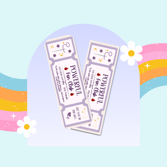 Powerless series - Powerfull inspired bookmark