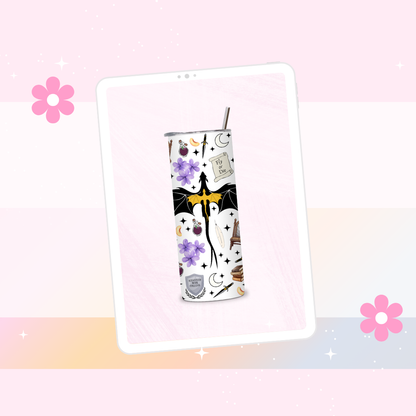 Fourth Wing inspired drinks tumbler