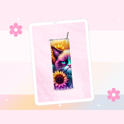 I hope karma slaps you in the face before I do drinks tumbler