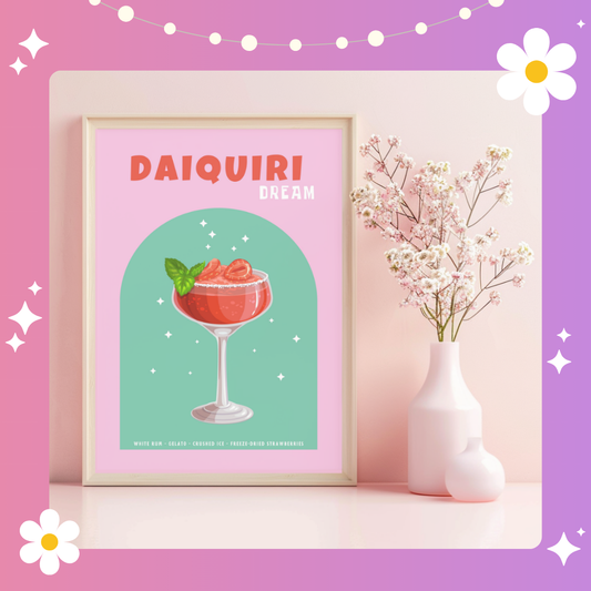 Daiquiri dream Art Print