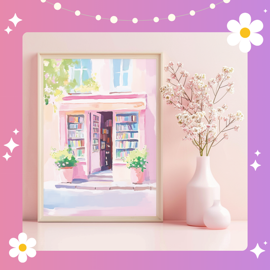 Book store Art Print