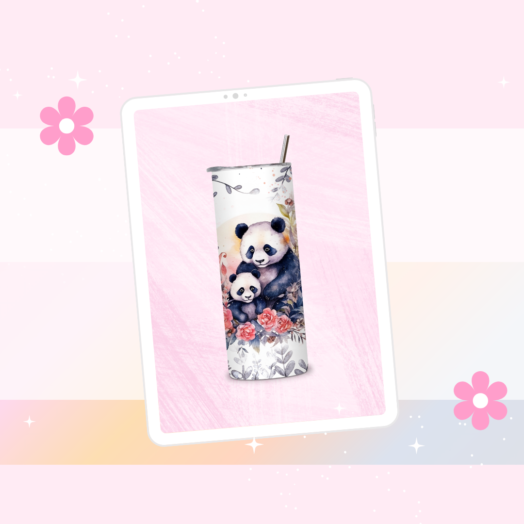 Pandas drinks tumbler