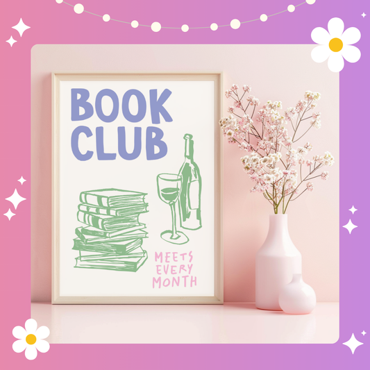 Book club better Art Print