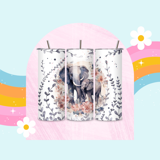 Elephants drinks tumbler