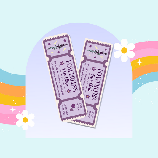 Powerless series - Powerless inspired bookmark