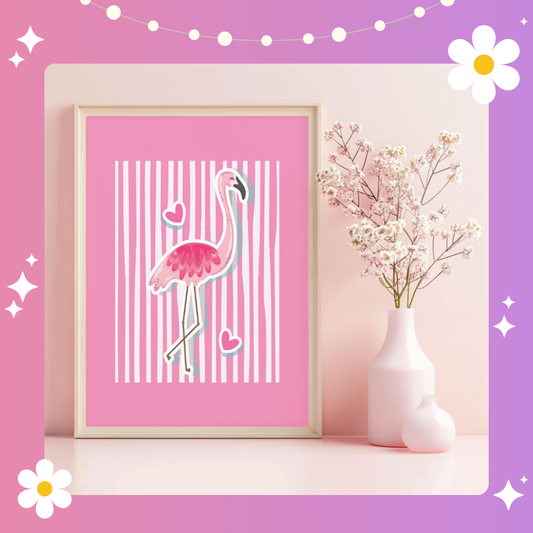 Flamingo Art Print