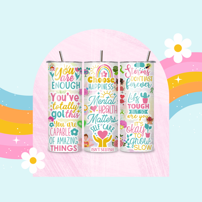 Mental health matters drinks tumbler
