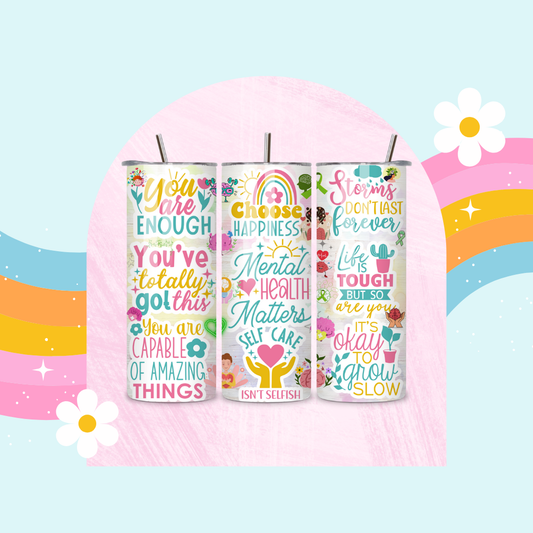 Mental health matters drinks tumbler