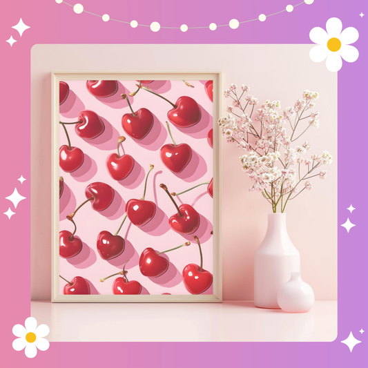 Cherries Art Print