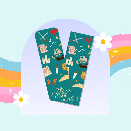 The Assassins blade inspired bookmark