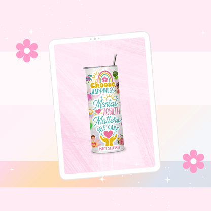 Mental health matters drinks tumbler