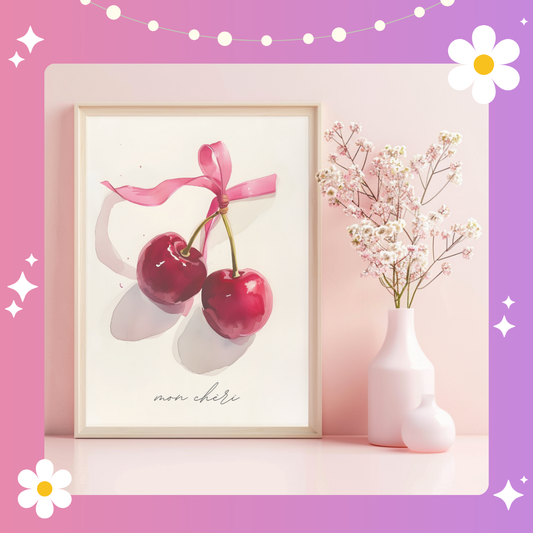 Cherry Art Print
