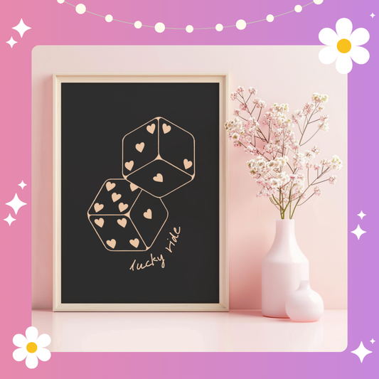 Lucky ride Art Print