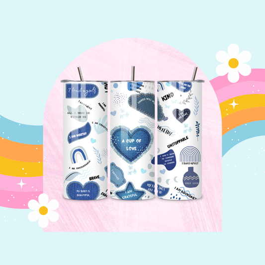 Cup of love drinks tumbler