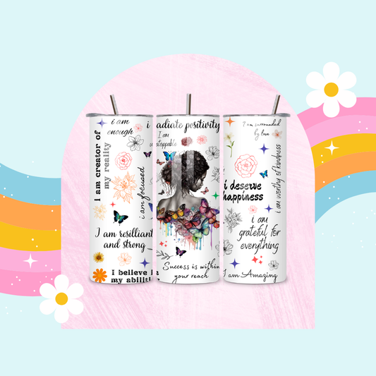 Radiate positivity drinks tumbler